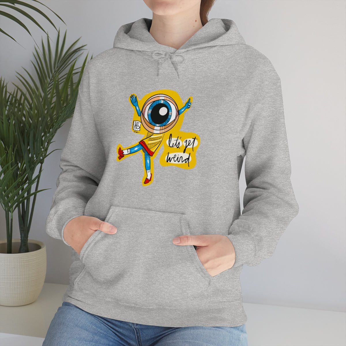 Let's et Wierd - Lebo Unisex Hooded Sweatshirt